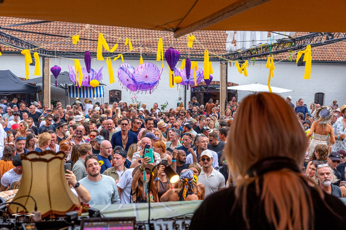 Medusa Outdoor, crowd from the stage